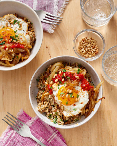 Brown Rice Egg Bowl