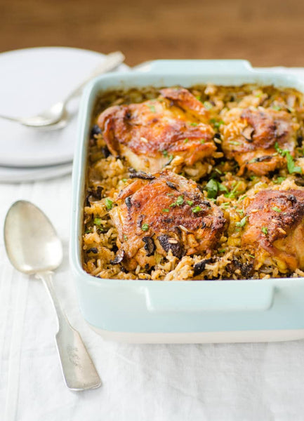 Chicken and Wild Rice Bake