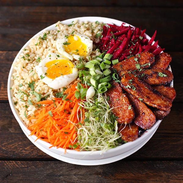 Smoky Tempeh Vegetable Fried Rice