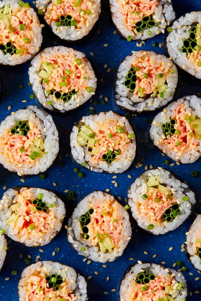 Spicy Crab Sushi Rolls Recipe